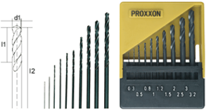 סט מקדחי HSS ספירלים למתכת N34-28874 PROXXON