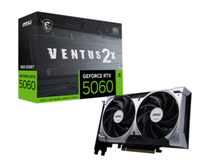 כרטיס מסך MSI GeForce RTX 5060 8G VENTUS 2X OC