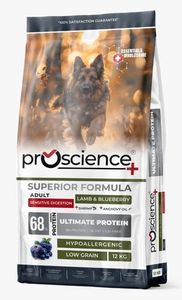 פרו סיינס Pro Science כבש ואוכמניות 12 ק"ג