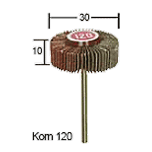 פלפ ליטוש 30 מ"מ גרעין 120 N34-28985 PROXXON
