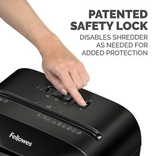 מגרסת נייר Fellowes Powershred LX50 שחורה