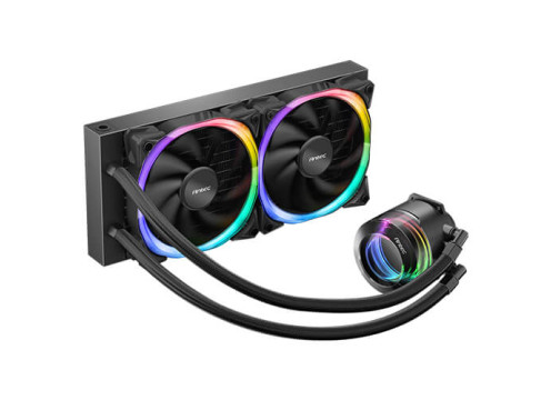 קירור נוזלי למעבד Antec Vortex 240 ARGB Liquid Cooler