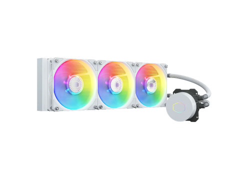 קירור נוזלי למעבד CoolerMaster ML360L V2 ARGB White Liquid Cooler