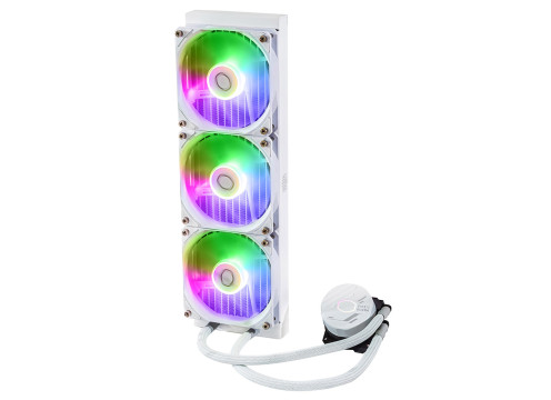 קירור נוזלי למעבד CoolerMaster 360L Core ARGB White CPU Liquid Cooler