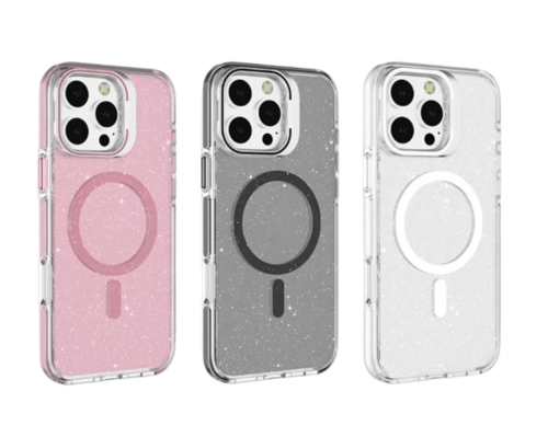 כיסוי Nanox Shiney Magsafe Window ל- iPhone 16 pro