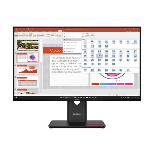 מסך מחשב Lenovo ThinkVision T27-40 64A5MAT6IS לנובו