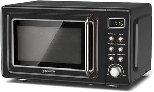 מיקרוגל רטרו-שחור BENATON BT-2040