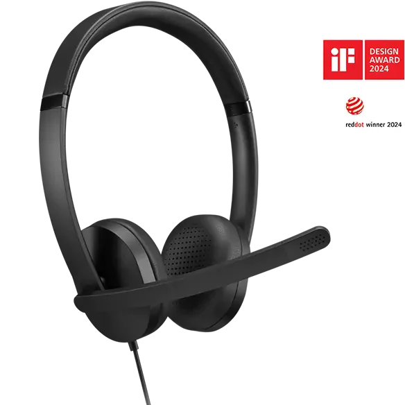אוזניות LENOVO USB-A Wired Stereo Headset Gen 2 | 2Y 4XD1P83425