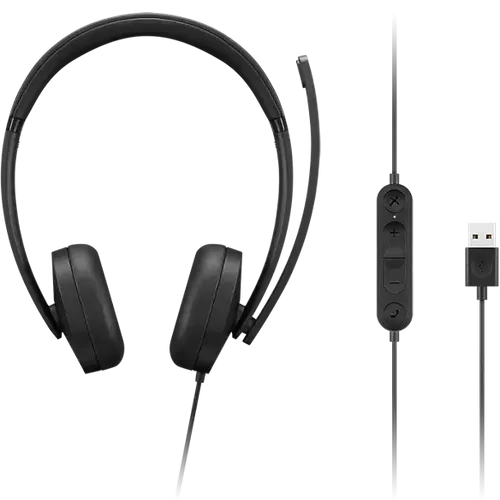 אוזניות LENOVO USB-A Wired Stereo Headset Gen 2 | 2Y 4XD1P83425