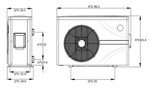 משאבת חום אינוורטר KT6-Family-Full Inverter קלימטקניק