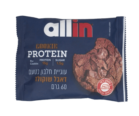 עוגיית חלבון דאבל שוקולד