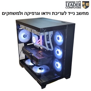 מחשב נייד מורכב לעריכת וידאו וגרפיקה ולמשחקים i9-14900K/RAM96GB/SSD4TB/SSD1TB/RTX5090/WIN11PRO/1Y 