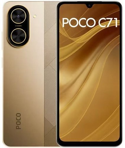 טלפון סלולרי Xiaomi Poco C71 4GB+128GB - צבע זהב יבואן רשמי