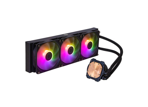 קירור נוזלי למעבד CoolerMaster 360L Core ARGB CPU Liquid Cooler