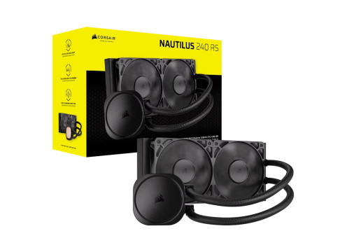 קירור נוזלי למעבד Corsair NAUTILUS 240 RS 240mm
