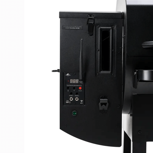 מעשנה פלט PEAK דלת שחורה 2.0 – GMG Smoker