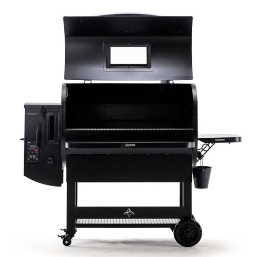 מעשנה פלט PEAK דלת שחורה 2.0 – GMG Smoker