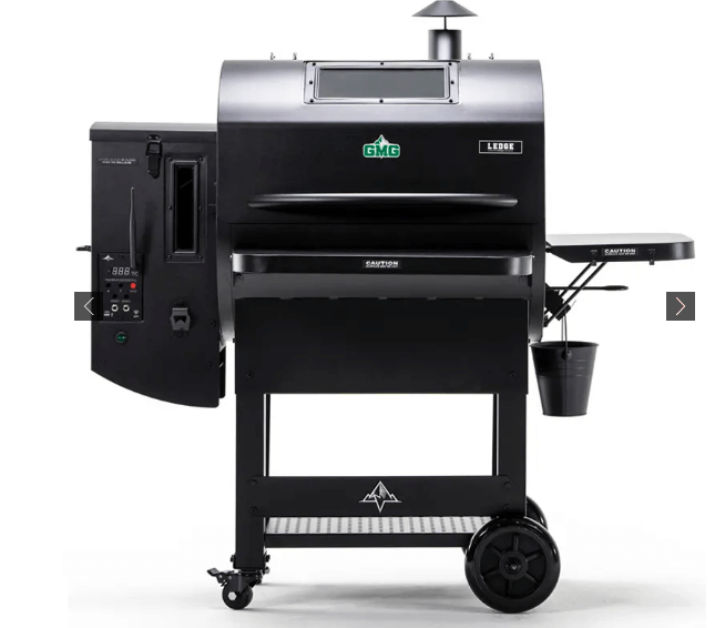 מעשנה פלט LEDGE דלת שחורה 2.0 – GMG Smoker