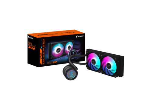 קירור נוזלי למעבד Gigabyte GP-AORUS WATERFORCE II 240 Liquid Cooler