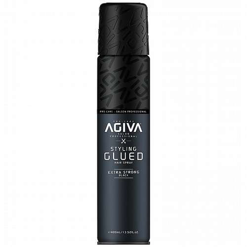 ספריי מקשיח אחיזה אקסטרה חזקה Agiva Styling Glued EXTRA Strong 400ml אגיבה