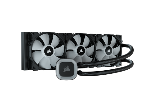 קירור נוזלי למעבד Corsair Water Cooling H150 RGB 360mm Black