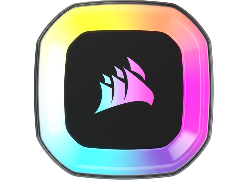 קירור נוזלי למעבד Corsair Water Cooling H150 RGB 360mm Black