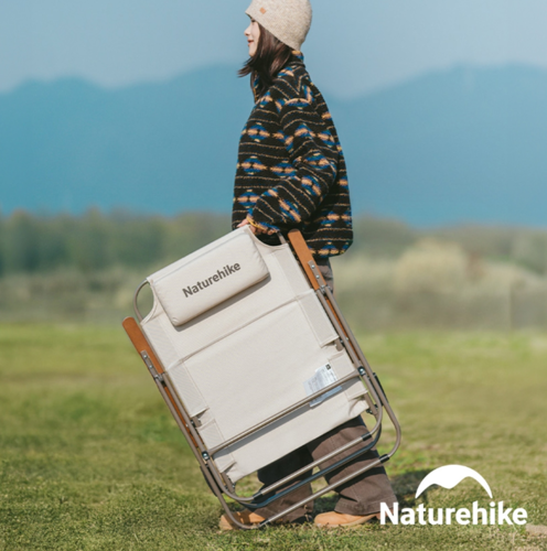 כסא מתקפל לים נמוך ולקמפינג 4 מצבים NATUREHIKE RECLINER Chair