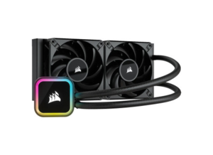 קירור נוזלי למעבד Corsair iCUE H100i RGB ELITE 240mm Liquid CPU Cooler