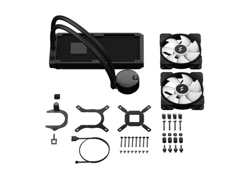 קירור נוזלי למעבד Fractal Design Lumen S24 RGB CPU Water Cooling
