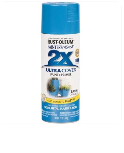 ספריי צבע - אואזיס כחול משי- RO334085 מבית RustOleum