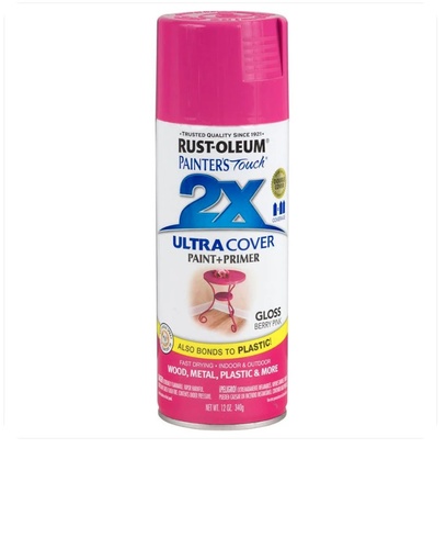 ספריי צבע - ורוד מבריק RO334025 מבית RustOleum