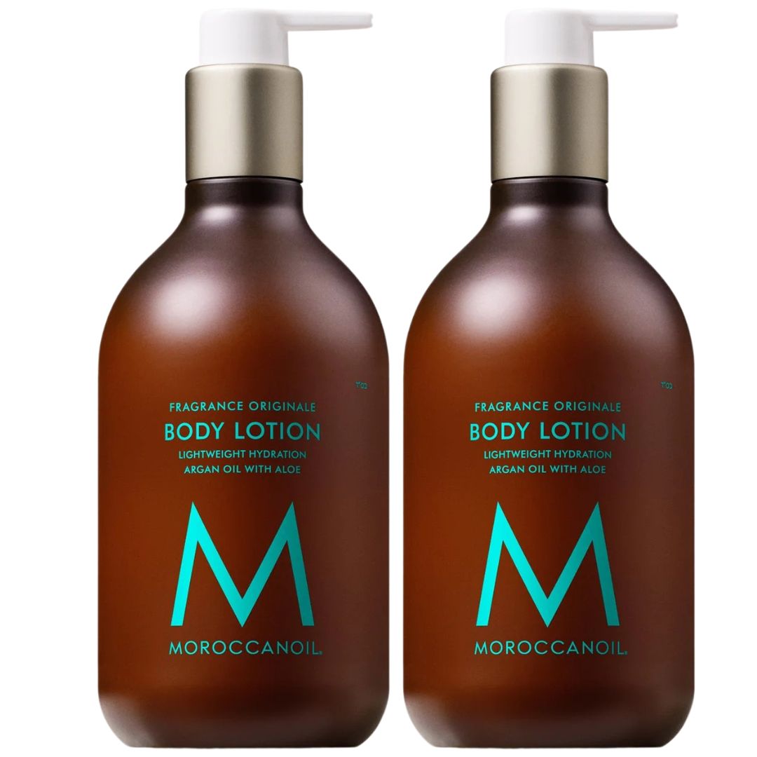 זוג תחליב גוף MOROCCANOIL שמן מרוקאי 360 מ"ל*2
