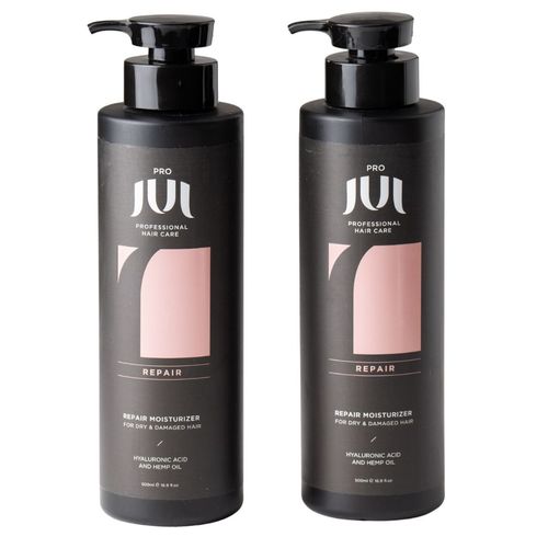  זוג קרם לחות משקם לטיפול בשיער יבש או פגום JUL REPAIR ללא שטיפה ג`ול 500 מ
