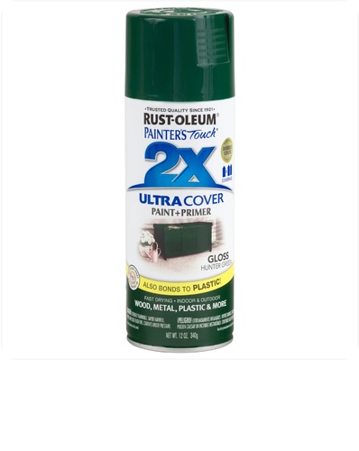 ספריי צבע ירוק זית מבריק RO334034 מבית RustOleum