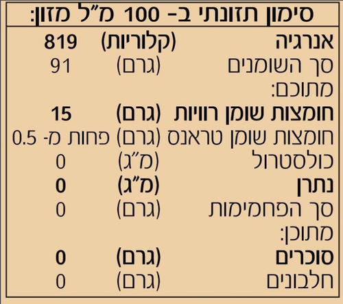 שמן בוטנים  ליטר אוליטליה -OLITALIA