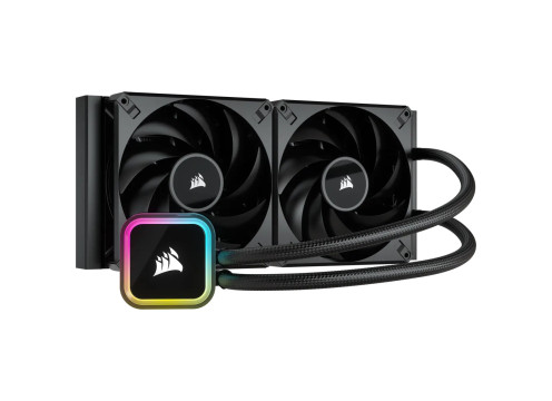קירור נוזלי למעבד Corsair iCUE H115i RGB ELITE 280mm Liquid CPU Cooler