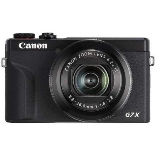 שיריון אילת Canon PowerShot G7 X Mark III מצלמה ‏קומפקטית קנון בצבע כסוף