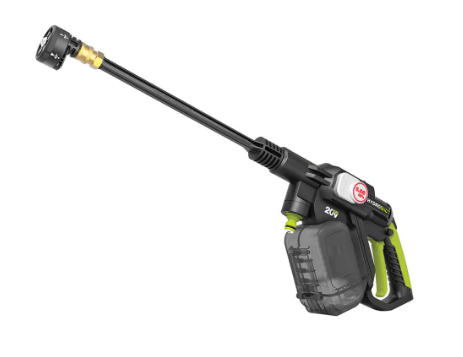 מכשיר שטיפה בלחץ 56 בר עם אביזרים + סוללה 4 אמפר ומטען WORX 