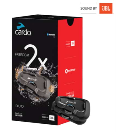 דיבורית לאופנוע Cardo Freecom 2X Duo