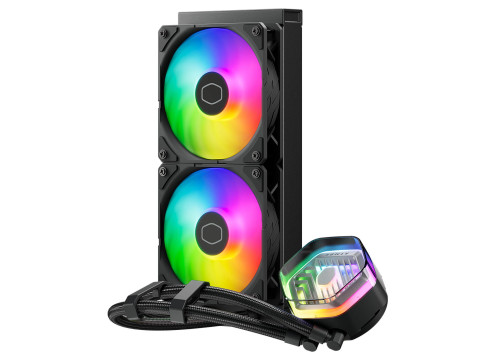 קירור נוזלי למעבד CoolerMaster 240 ATMOS ARGB Liquid Cooler