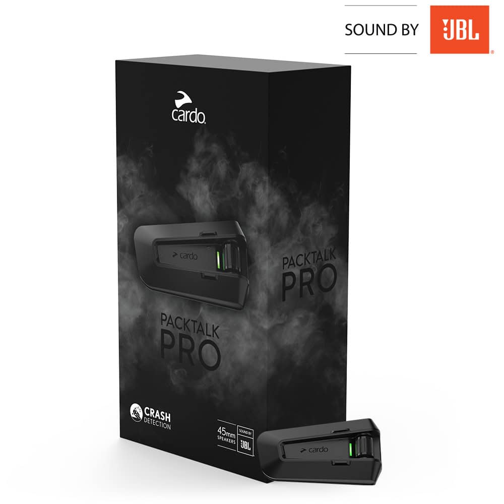דיבורית לאופנוע CARDO PACKTALK PRO JBL