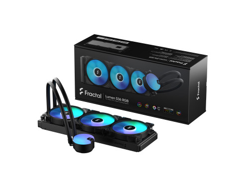 קירור נוזלי למעבד Fractal Design Lumen S36 RGB CPU Water Cooling