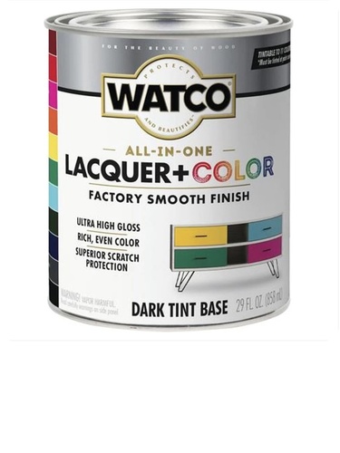 צבע 3 ב 1 WATCO בסיס גיוון כהה מבריק 1 ליטר אלרם מבית RustOleum