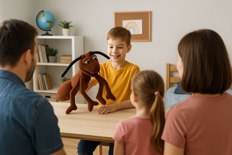 LIVING PUPPET נמלה W131