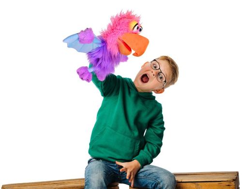 LIVING PUPPETS בובת מפלצון שוחניק W910