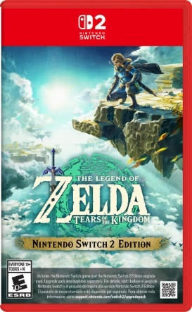 Switch 2 : The Legend Of Zelda Tears Of The Kingdom