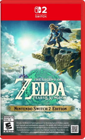 Switch 2 : The Legend Of Zelda Tears Of The Kingdom