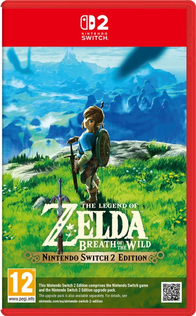 Switch 2 : The Legend Of Zelda Breath Of The Wild