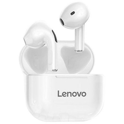 אוזניות Lenovo LP40 True Wireless לנובו לבן
