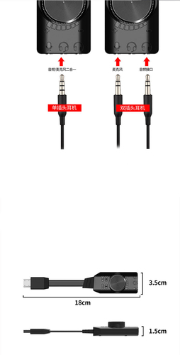 כרטיס קול USB עם גלגלת